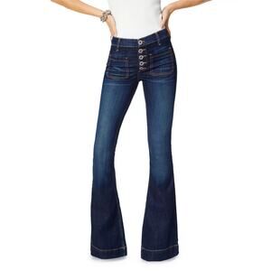 Ramy Brook Dark Blue Straight Leg Jeans